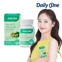 데일리원 전소민 더블 슬림핏 가르시니아 녹차 카테킨 900mg 90정, 1통