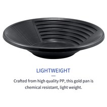 gold panning for goldrush sieve sifting classifier screen sieve pan sand pot gold sieve tray 분지