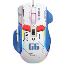 인옵 페이커마우스 지슈라 pc RGB 매크로 무소음, White