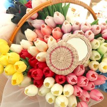 DIY 라탄공예키트 마카롱 손거울 만들기, Taupe