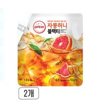 Only Price 자몽허니블랙티 (1.5L), 1.5L, 2개