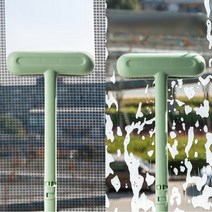 청소 창문 아파트 천장 방충망 화장실 거울 솔 유리_ 59655EA, 화이트