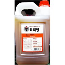 요리당 백설 5kg 물엿 업소용 식당용 식자재 식당, 1