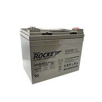 [연축전지]로케트 ROCKET ES30-12 12V 30A (ESH30-12) /납전지/전동차/예비보조전력/배터리, 1개