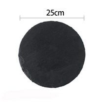 돌그릇 돌도마 돌판접시 무광접시 스톤그릇 스톤플레이트 일식당 치즈 슬레이트 오마카세 감성 카페 창업 인테리어 테이블웨어, 11