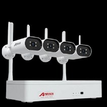 실시간CCTV 무선 보안 카메라 세트 적외선 야간 투시경 야외 와이파이, 1t, 5MP 8 Cameras