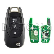 자동차원격시동 차량경보기 datong world car remote key for chevrolet cruze 2015 spark sonic cavalier trax 2021, 쉐보레, 3 버튼