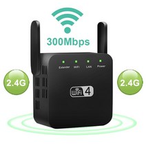 무선 라우터 AC1200 와이파이 리피터 부스터 5G 익스텐더 증폭기 신호 액세스 포인트 무선 어댑터, 02 300M 2.4G Black_01 EU 플러그