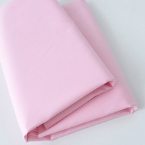 융천 접착 융원단 Cotton Poplin Fabric Solid Color White Red Black for Sewing Accessories Quilting 6345EA67, 0.5mX1.45m, 22 73 Pink