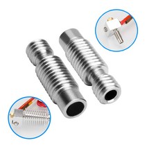 초정밀 5Pcs 압출기 3D 프린터 HeatBreak Hotend V6 인후 1.75 또는 3.0mm 필라멘트와 PTFE 모든 금속 공급, 01 1.75mm