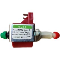 원래 가져온 된 AC220V 이탈리아 ULKA 전자기 펌프 커피 기계 물 작은 흐름 및 고압 안정 dura, 01 빨간
