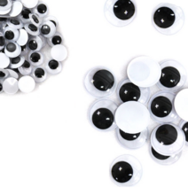 퍼니스쿨 인형눈알 눈알 눈안붙이기 봉제인형 눈, 1팩, 4.눈알 15mm