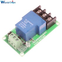 30A 1 채널 DC 5V 12V 24V 릴레이 고품질 모듈 PLC 자동화 장비 광 커플러 절연 부하가 하이 로우 레벨 트, [01] 5V, 01 5V