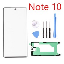 삼성 호환 갤럭시 S8 S9 G960 플러스 S10 참고 8 9 20 전면 외부 터치 스크린 유리 렌즈 교체 부품에 대 한, 한개옵션1, 09 Note 10