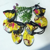 볼독 댕댕이 포우슈즈 일반+겨울세트, 노란원숭이