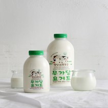 [평창보배목장] 리얼수제 무가당요거트 1 000ml, 단품
