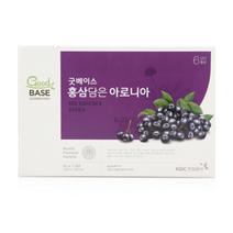 굿베이스 홍삼담은 아로니아 30개입 + 쇼핑백, 1500ml, 1세트