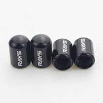 자동 휠 타이어 밸브 캡 경량 작업 XXR ENKEI ADVAN VOLK RAYS SSR wedsport 림 액세서리 4 개, 01 4PCS BLACK RAYS