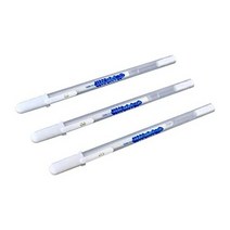 일본직발송 3. 다치카와 핀 제작소 타치카와 수성 펜 퓨어 화이트 3 개 세트 TPW-3S B0843S4LXC, One Size
