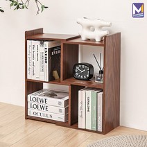 MCOMPANY 미니 전면 분리 책상위 간이 수납장 책상 책꽂이 나무 원목 책장 인테리어 사무용 정리함 서랍 3단 틈새 책상용 수납함 선반 정리 소형 우드 프린터 AG-2399, 린치 책꽂이 (우드톤)