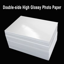 사진인화기 핸드폰 포토프린터 잉크젯 용 a4 양면 고광택 인화지 120g 140g 160g 200g 240g 260g 280g 300g 메뉴 앨범 코팅 용지, 300g 50매