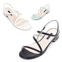 [AK PLAZA] [세라] SAERA S20S414 민트 흑색 백색 여성샌들 3CM