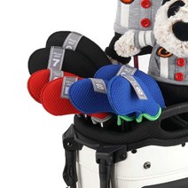 심플 헤드 보호 웨지 커버 골프채 커버집 필드 용품 선물, 블랙