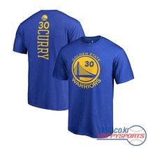 마제스틱 2019 골든스테이트 워리어스 백커 면 100% 반팔 티셔츠 (30 스테판 커리 세로글씨)