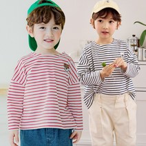베베쥬 몽실스트라이프티셔츠 N