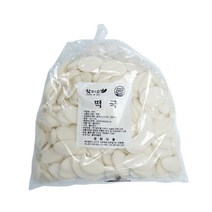 순쌀 흰 떡국떡 1kg+1kg (총 2kg) 떡국떡 1+1, (국내산) 떡국떡 1+1 (총 2kg)
