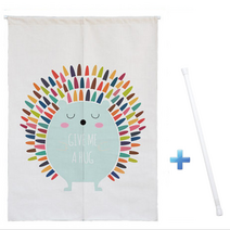 [제이지하우스] 가림막 커튼 + 압축봉 세트