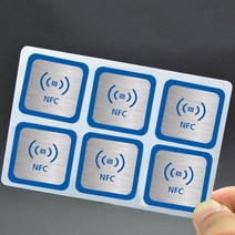 범용 라벨 RFID 키 144 바이트 메모리 NFC Ntag213 태그 스티커 13.56MHz NTAG 213, 05=6Colors-Round-30mm