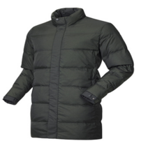 르까프 구스 다운을 충전하여 가볍고 따뜻하게 착용 남성 동절 블레이져형 경량다운