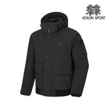 코오롱스포츠 남성 보머 숏다운JWJDW21281BLK SP