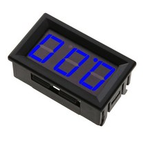DC0V500V 방수 디지털 전압계 자동차 보트 오토바이 056 인치 LED 디스플레이 볼트 전압 측정기 테스터 패널 전류계, 0-100V