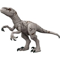 쥬라기 월드 도미니언 슈퍼 거대한 티라노사우루스 렉스 액션 피규어 104.1cm(41.5인치) 크기의 엑스트라 라지 공룡 장난감 움직일 수 있는 관절 및 식사 기능 포함 [아마, Atrociraptor