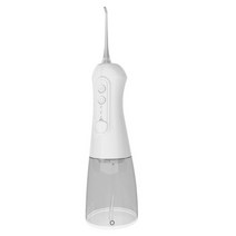 휴대용 구강세척기 물치실 휴대용 구강 세척기 USB 충전식 물 치아 클리너 워터 플로셔 제트 가정용, 01 WHITE