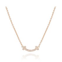 [티파니앤코] 티파니 62617780 (63843385) 티파니 T 스마일 펜던트 다이아