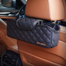 위드카 차량용 뒷좌석 수납함 자동차 멀티 포켓 다용도 정리함, 17.엠노블, 뒷좌석포켓 블랙