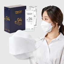 국내산 KF94 마스크 케이메딕 개별포장 대형 흰색 검정색, 1매입, 50매, 블랙