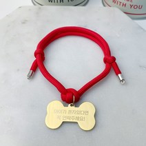 변색없는 레인보우인식줄 반려동물 목걸이 인식표 강아지인식줄 고양이인식표 써지컬펜던트, 크림