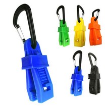 261224 PCS 큰 크기 텐트 캐노피 Windproof Carabiner 후크와 버클 클립을 고정 야외 캠핑에 대 한 천막 바람 로프 클램프, Yellow 24PC