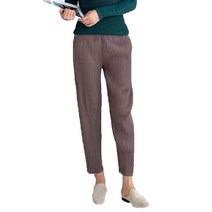 트리코트 9부 승마 바지 여성 당꼬 프리츠팬츠 알라딘 플리츠조거 주름 조거 배기 가을