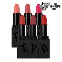 [조성아뷰티] 더 새틴 립스틱 (6종택1), 단품, 색상:영브릭