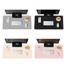마우스장패드 주문제작 노트북 키보드 가죽 매트 패드 대형 900 X 450, 아이보리