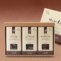 [아이원세븐] [자연애] 맛있는 햇살품은 산나물 3종 세트, 상세 설명 참조