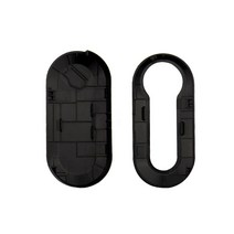 자동차 키링 키케이스 키홀더 OkeyTech 자동차 스타일링 1PC 교체 키 케이스 피아트 500 팬더 Punto 브라보, 05 YELLOW