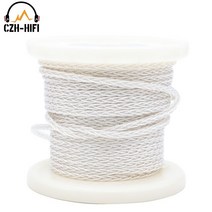 occ케이블 8코어 하이 엔드 OCC 실버 도금 헤드폰 케이블 이어폰 업그레이드 DIY 오오 신호 라인 HiFi Soun, 01 FP8301AG_03 10m