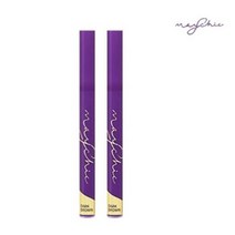 메이시크 매직 픽스 핑거팁 아이브로우 틴트 / 다크 브라운 / 라이트 브라운 / 눈썹 가이드, 2개