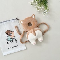 코기쿵 아기 머리보호대 유아 머리쿵 쿠션 헬멧 200일선물